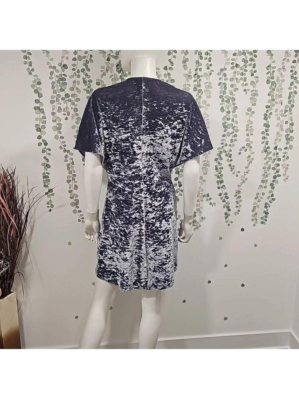 NWOT Show Me Your MuMu Crushed Velvet Mini Dress - Picture 5 of 9